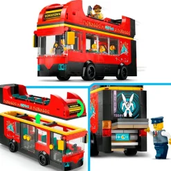 Discount LEGO City 60407 Toeristische Rode Dubbeldekker