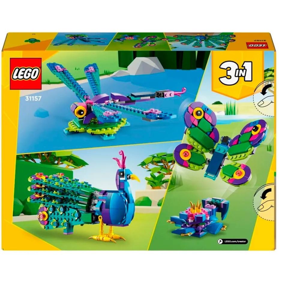 Sale LEGO Creator 31157 3-in-1 Exotische Pauw