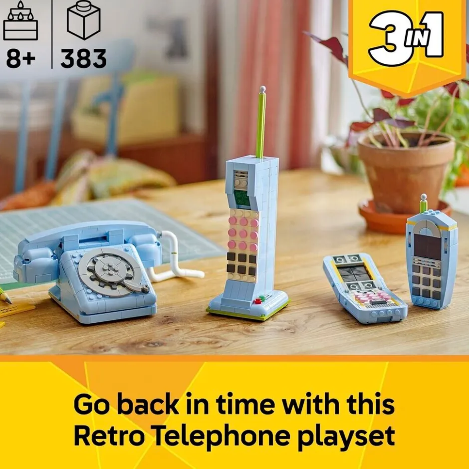 Outlet LEGO Creator 31174 3-in-1 Retro Telefoon