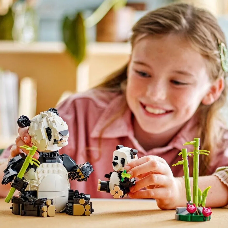 Best LEGO Creator 31165 3-in-1 Wilde Dieren: Pandafamilie
