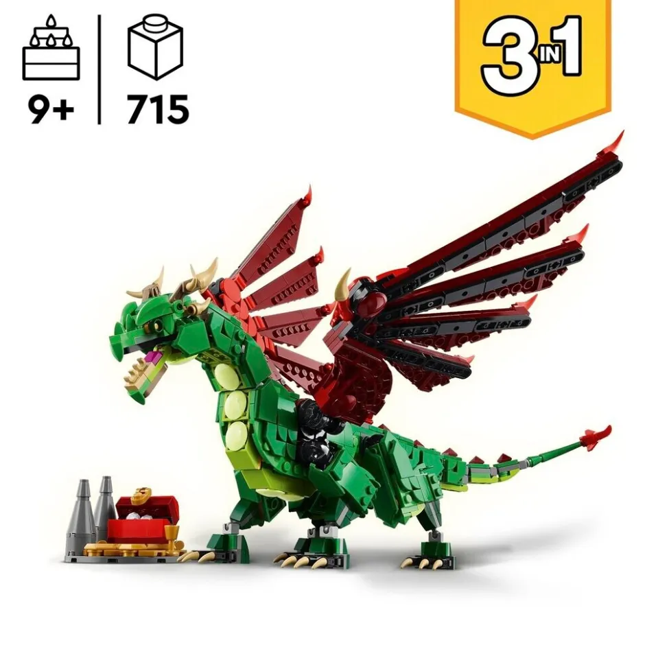 Online LEGO Creator 31161 Middeleeuwse Draak