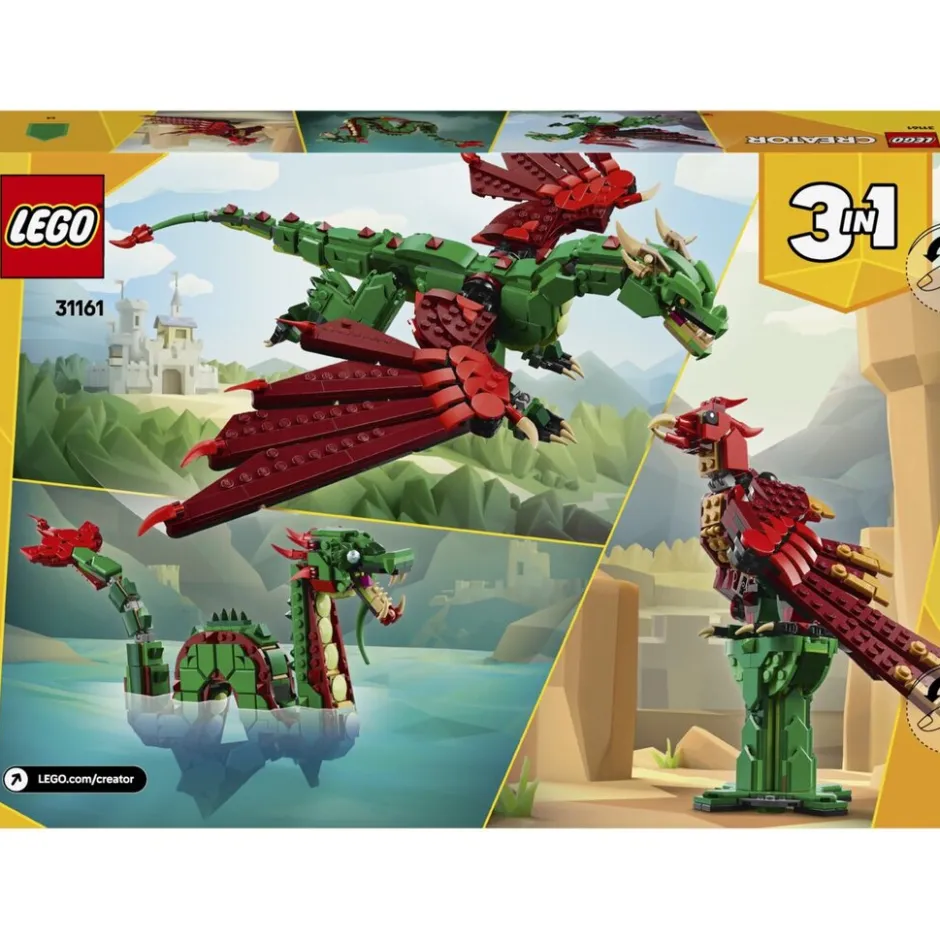 Online LEGO Creator 31161 Middeleeuwse Draak