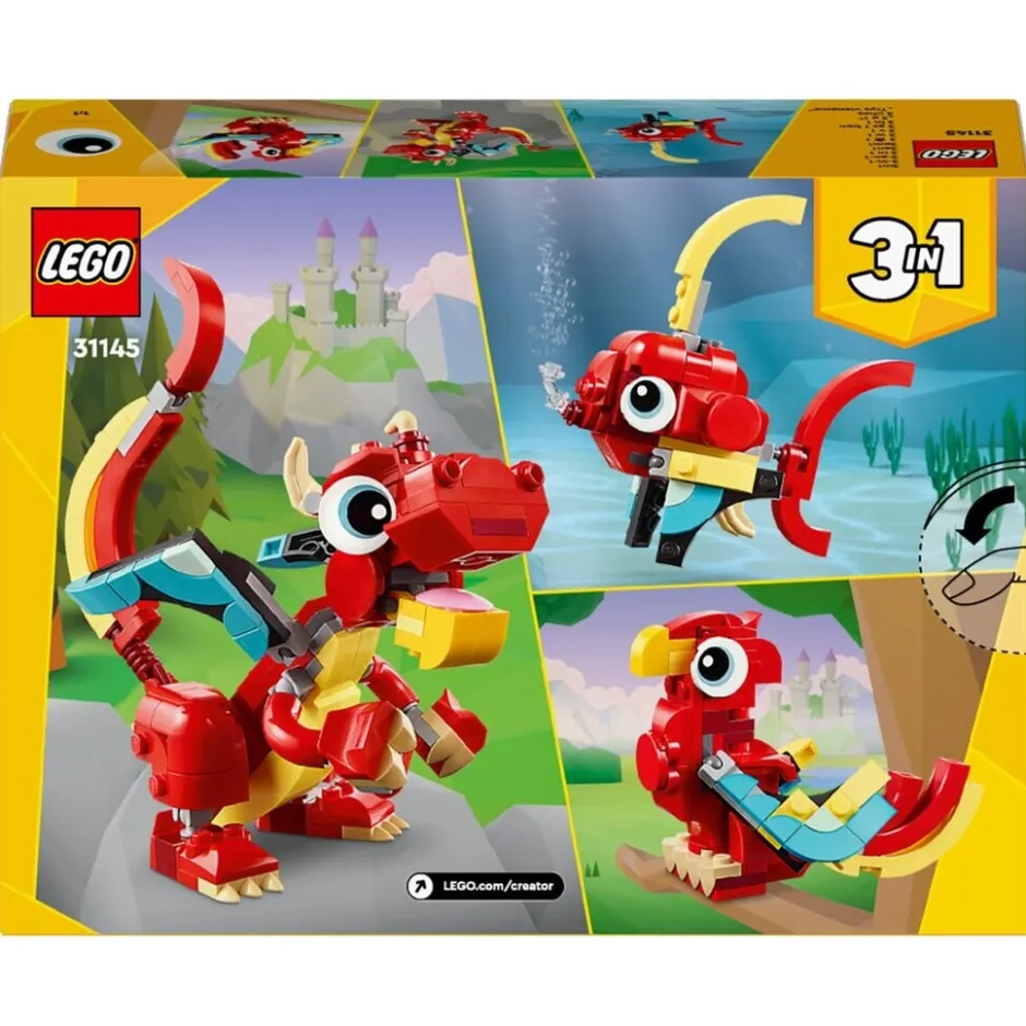 Sale LEGO Creator 31145 Rode Draak