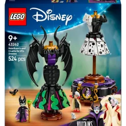 New LEGO Disney 43262 De jurken van Maleficent en Cruella de Vil