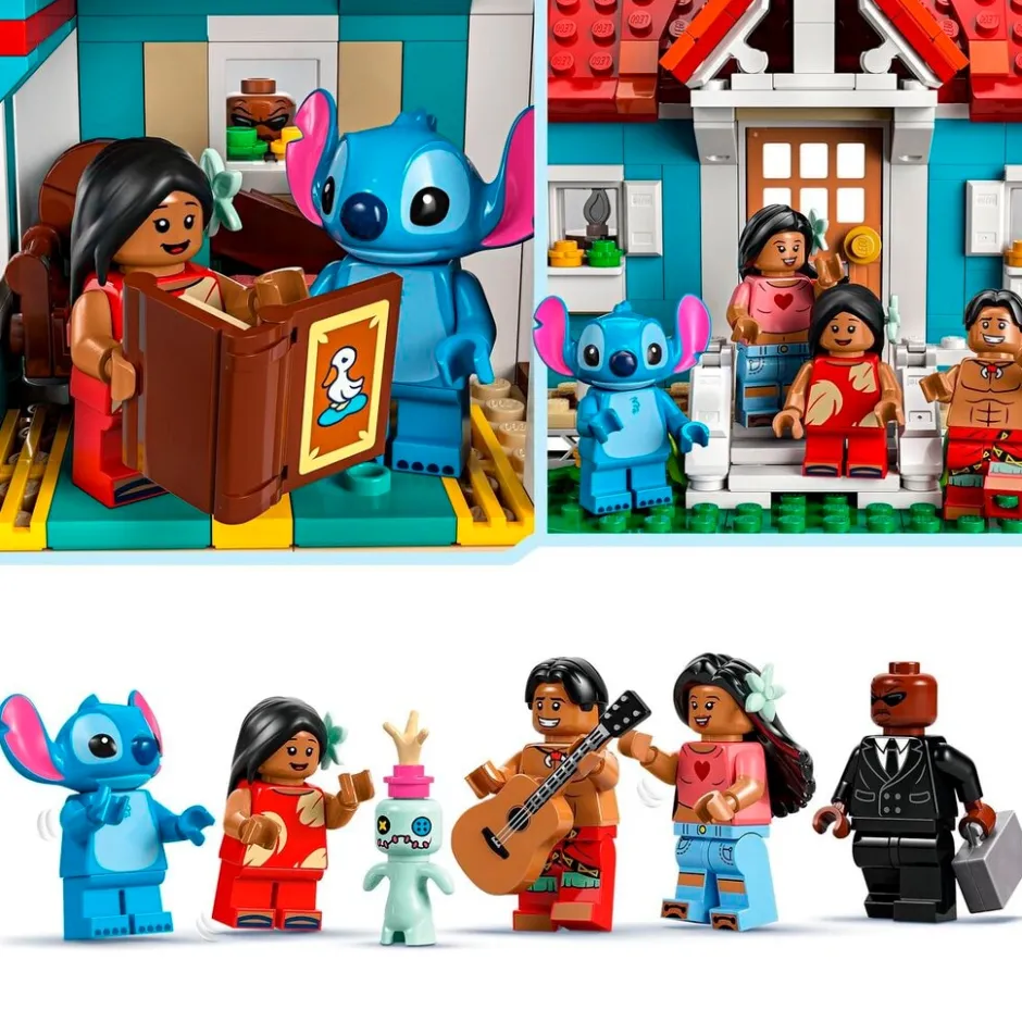Hot LEGO Disney 43268 Lilo en Stitch Strandhuis