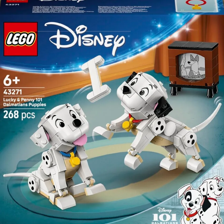 Best LEGO Disney 43271 Lucky en Penny uit 101 Dalmatiërs