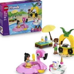 LEGO Friends 42658 Zwembadfeestje met Flamingo en Eenhoorn