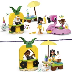 LEGO Friends 42658 Zwembadfeestje met Flamingo en Eenhoorn