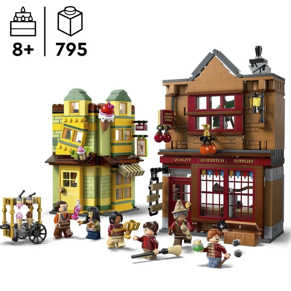 LEGO Harry Potter 76452 Zwik & Zwachtels Zwerkbalpaleis en IJssalon
