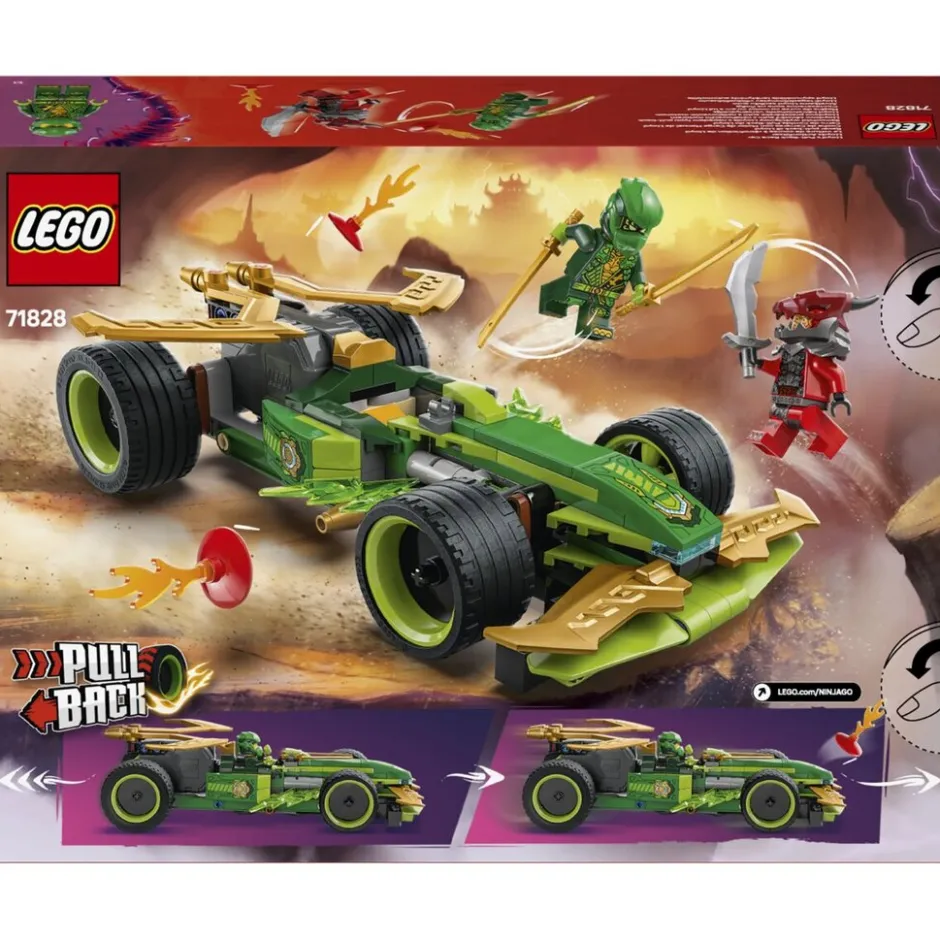 Online LEGO Ninjago 71828 Lloyds Pull-Back Racewagen