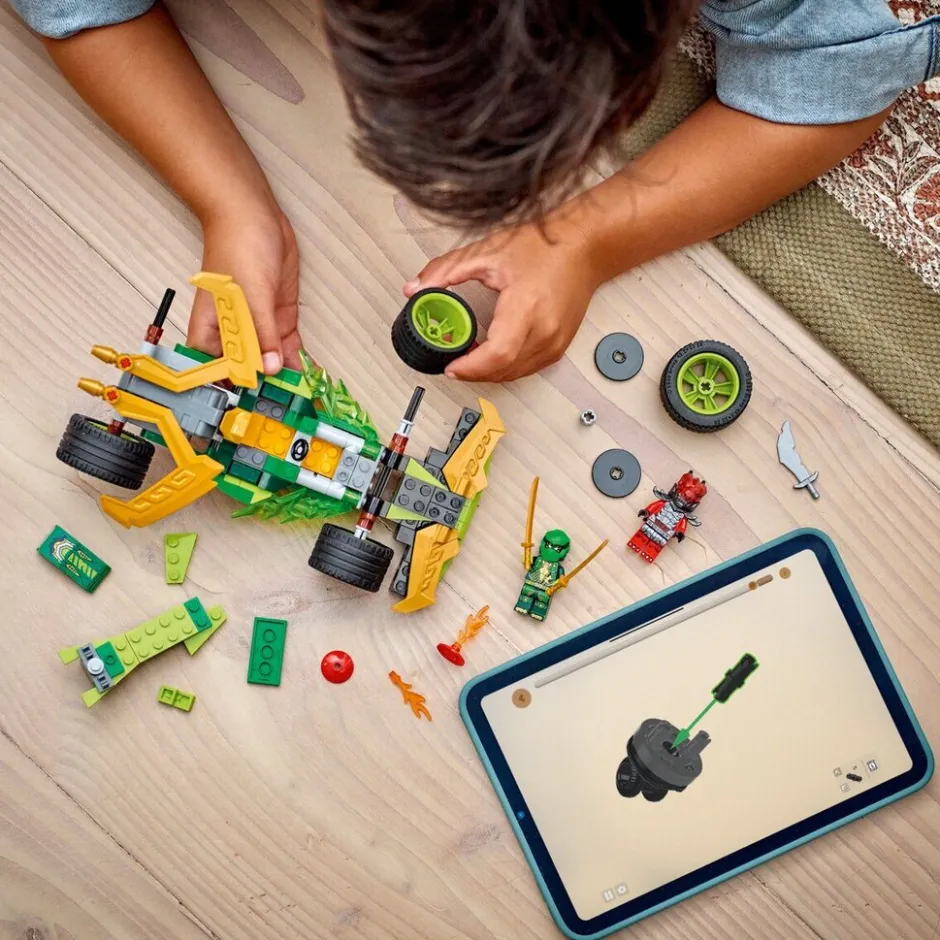 Online LEGO Ninjago 71828 Lloyds Pull-Back Racewagen