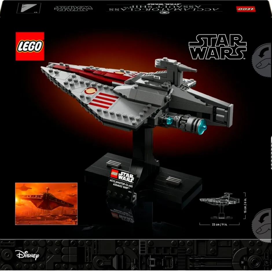 Clearance LEGO Star Wars 75404 Acclamator-Class Assault Ship