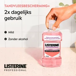 Outlet Listerine Professional Tandvleesbescherming+ Mondspoeling