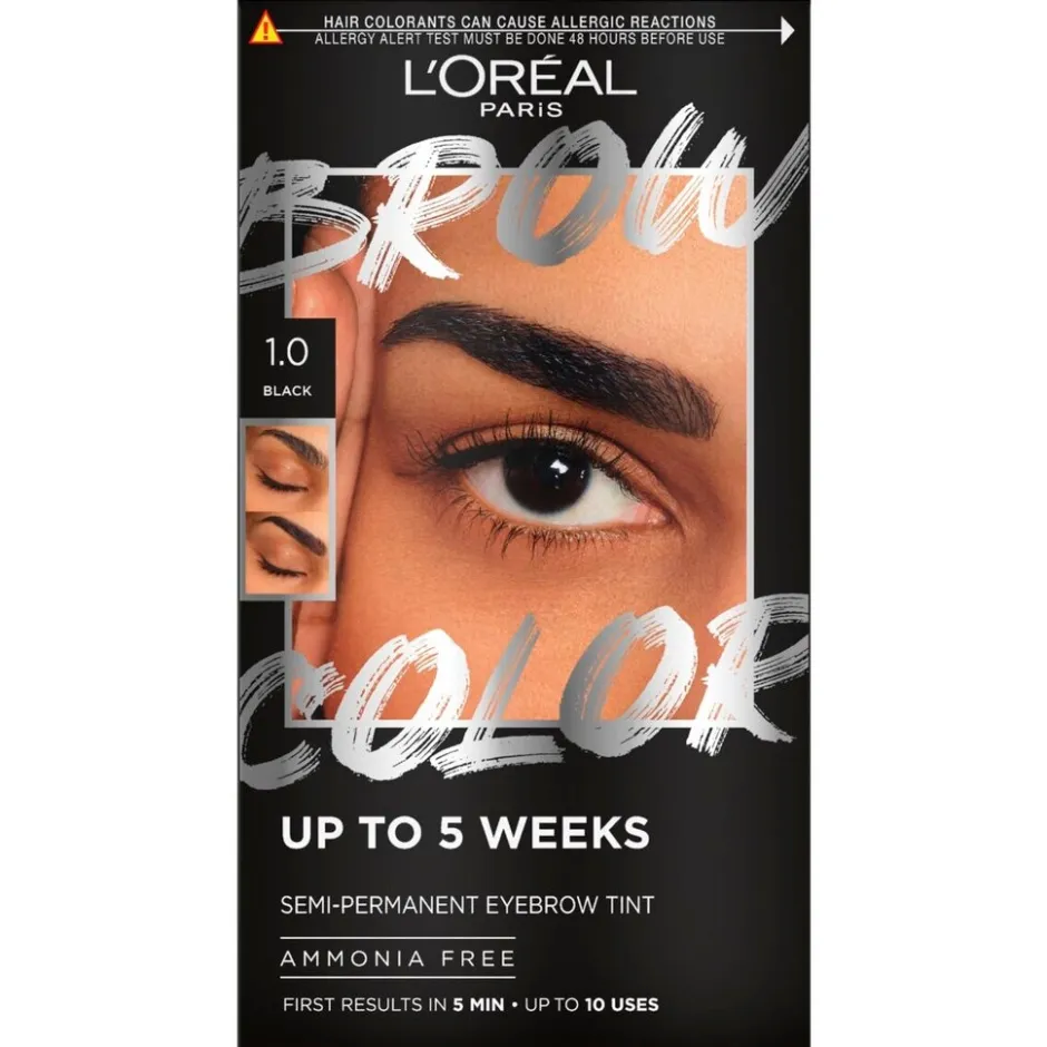 Online L'Oreal L'Oréal Paris 1.0 Black Brow Color Wenkbrauwverf