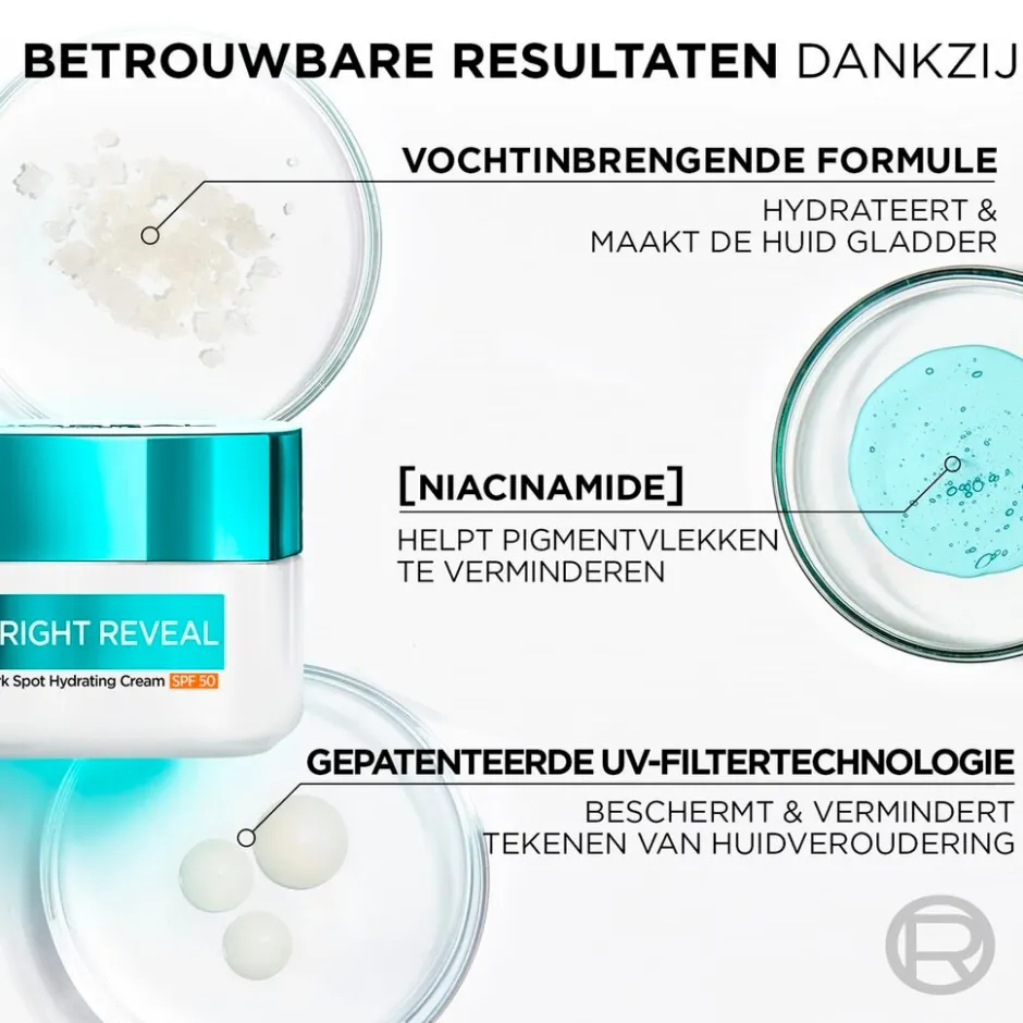 Sale L'Oreal Paris L'Oréal Paris Bright Reveal Dark Spot SPF50 Hydraterende Crème