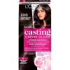Hot Casting L'Oréal Paris Créme Gloss 200 Intens Zwart Semi-Permanente Haarkleuring