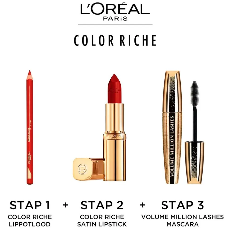 Best L'Oreal L'Oréal Paris Color Riche 110 Made in Paris Satin Lippenstift