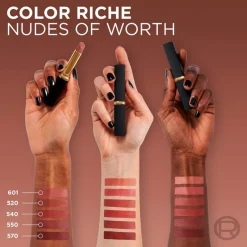Hot L'Oreal L'Oréal Paris Color Riche 570 Worth It Intense Intense Volume Matte Lippenstift