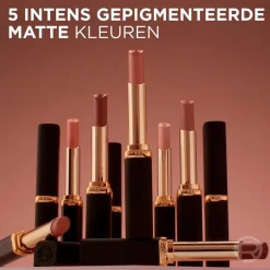 Outlet L'Oreal L'Oréal Paris Color Riche Intense Volume Matte 1980 L'Ambre Lippenstift