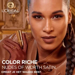 Hot L'Oreal L'Oréal Paris Color Riche Nude Intense 300 Le Rouge Paris Satin Lippenstift
