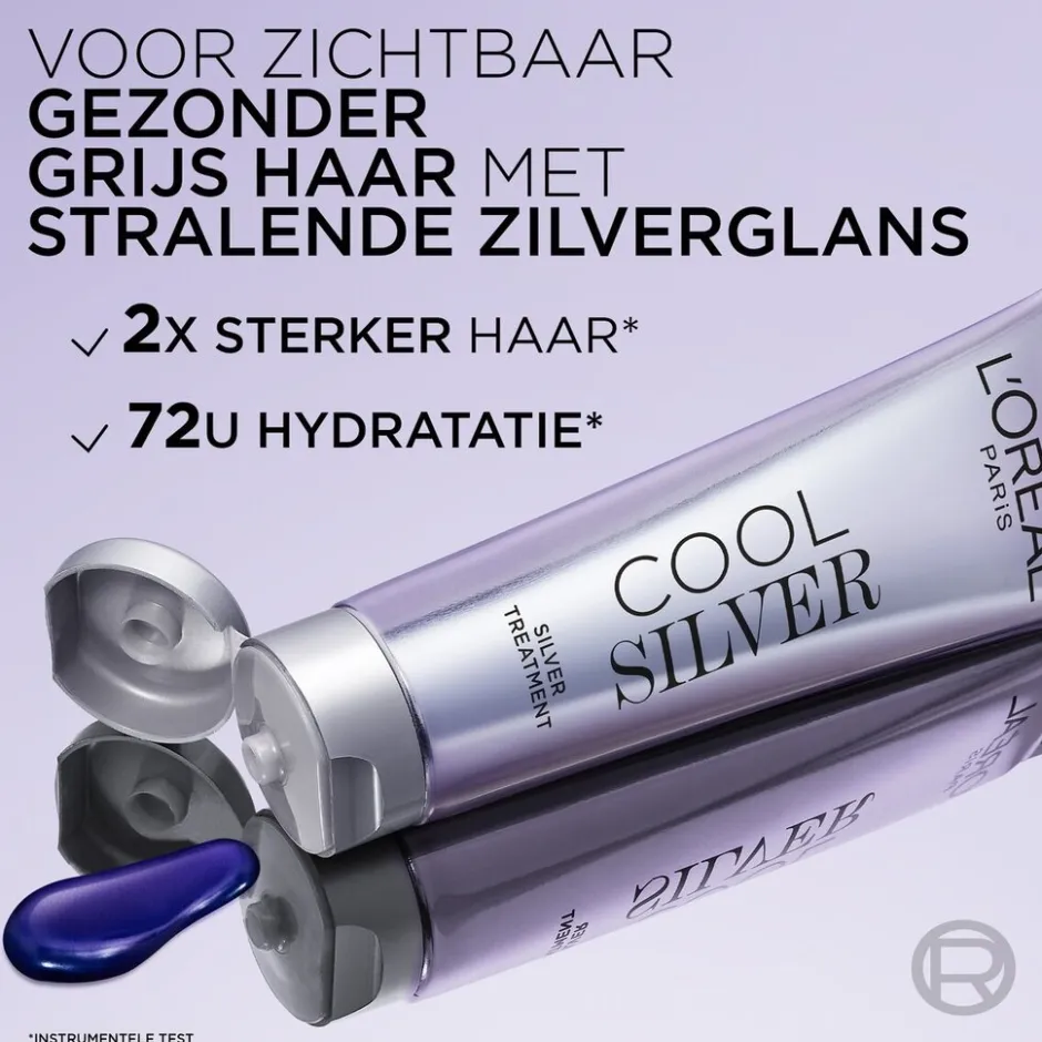 Clearance Cool Silver L'Oréal Paris 2 Parelmoer Wit Revitaliserende Zilver Verzorging