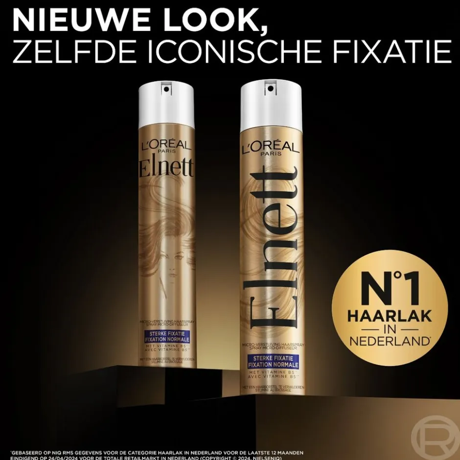 Elnett L'Oréal Paris Satin Sterke Fixatie Haarlak