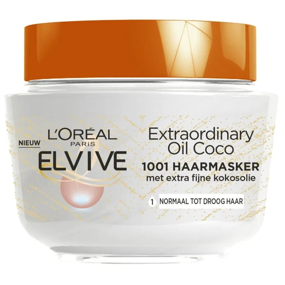 Elvive L'Oréal Paris Extraordinary Oil Fijne Kokosolie 2-In-1 Haarmasker