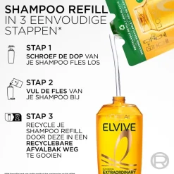 Best Elvive L'Oréal Paris Extraordinary Oil Shampoo Refill
