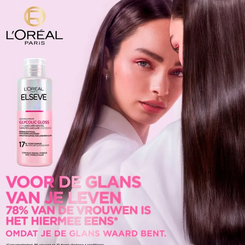 Sale Elvive L'Oréal Paris Glycolic Gloss 5 Minuten Lamellaire Verzorging