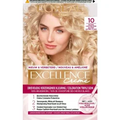 Excellence L'Oréal Paris Crème 10 Extra Lichtblond Permanente Haarverf