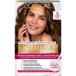 New Excellence L'Oréal Paris Crème 5 Lichtbruin Permanente Haarverf
