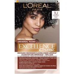 Online Excellence L'Oréal Paris 1U Nudes Zwart Permanente Haarverf