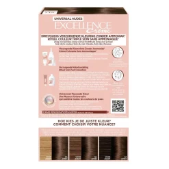 Discount Excellence L'Oréal Paris 5U Nudes Lichtbruin Permanente Haarverf
