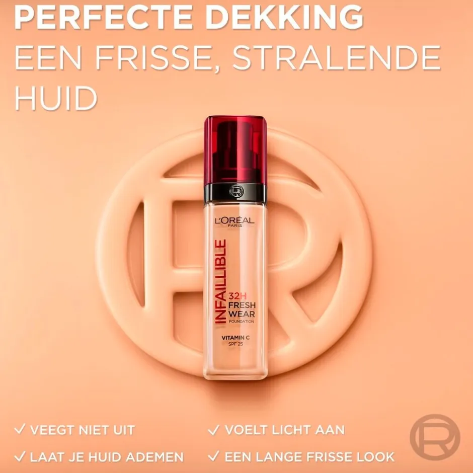 Clearance L'Oreal L'Oréal Paris Infaillible 200 32H Fresh Wear Foundation
