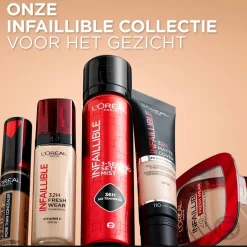 Clearance L'Oreal L'Oréal Paris Infaillible 145 Beige Rose SPF25 32H Fresh Wear Foundation