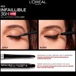 Discount L'Oreal L'Oréal Paris Infaillible 36H Grip Gel Automatic Taupe Grey Eyeliner