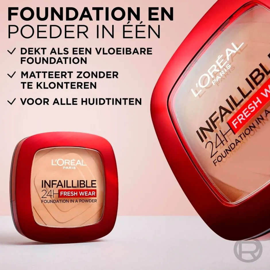Sale L'Oreal L'Oréal Paris Infaillible 24H Fresh Wear 245 Golden Honey Foundation in a Powder