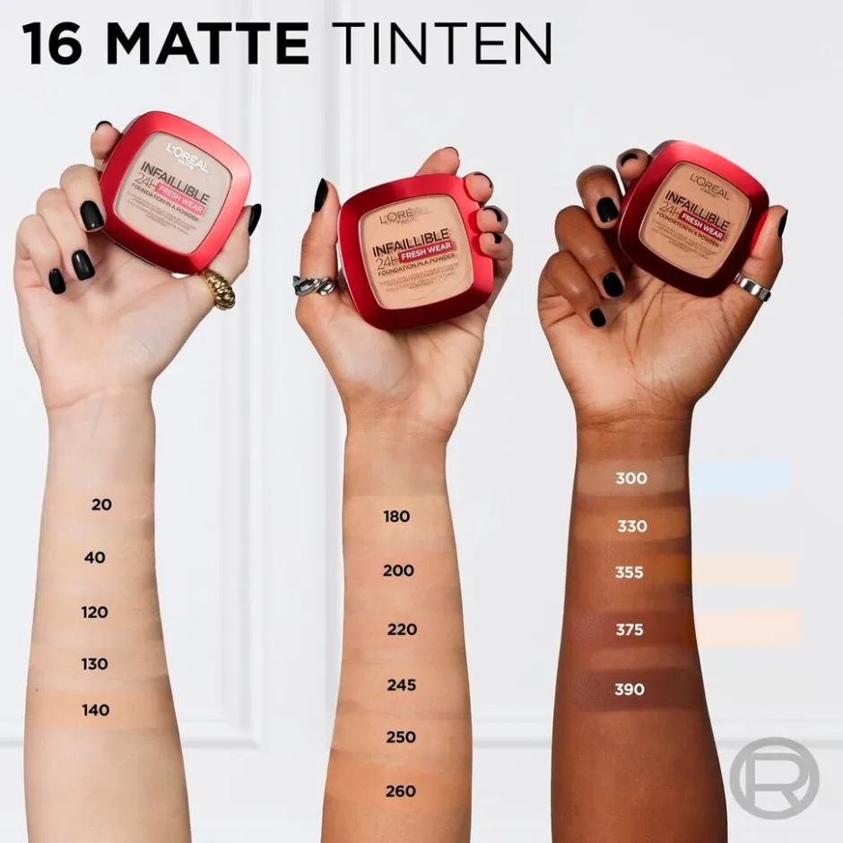 Clearance L'Oreal L'Oréal Paris Infaillible 24H Fresh Wear 20 Ivory Foundation in a Powder