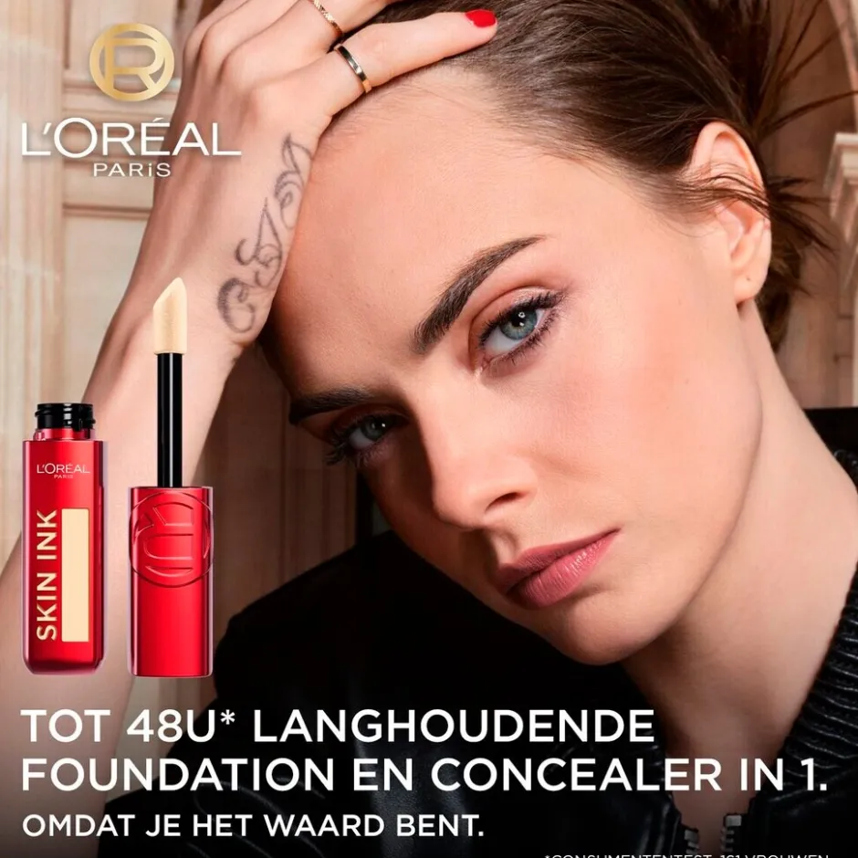 L'Oreal L'Oréal Paris Infaillible Skin Ink 375 2-in-1 Foundation & Concealer