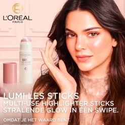 Outlet L'Oreal L'Oréal Paris Lumi Le Glass 610 Pearl Eclat Highlighter Stick