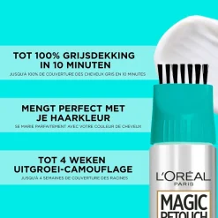Outlet Magic Retouch L'Oréal Paris 3 Donkerbruin Permanente Haarkleuring