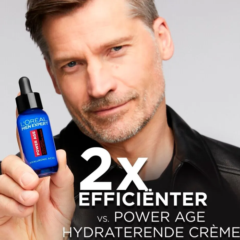 Outlet L'Oreal Paris Men Expert L'Oréal Paris Men Expert Power Age Serum met Hyaluronzuur