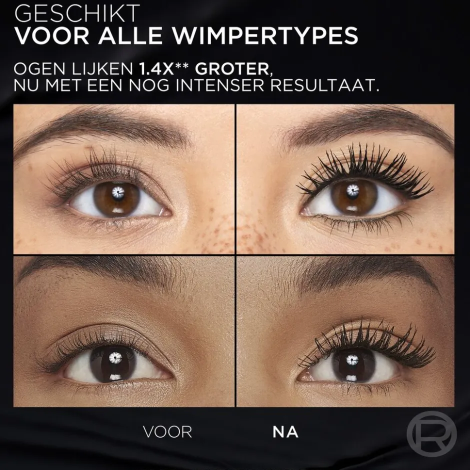 Outlet L'Oreal L'Oréal Paris Panorama All Night Black Mascara