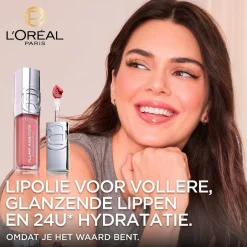 New L'Oreal L'Oréal Paris Plump Ambition 101 Cristal Clear Hyaluronic Lip Oil