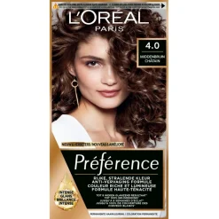 Hot Preference L'Oréal Paris Préférence 4 Middenbruin Permanente Haarkleuring