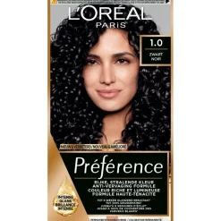 Best Preference L'Oréal Paris Préférence 1.0 Zwart Permanente Haarkleuring