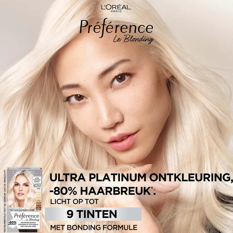 Sale Preference L'Oréal Paris Préférence Le Blonding Ultra Platinum Ontkleuring