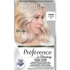 Hot Preference L'Oréal Paris Préférence Le Blonding Platinum Ice Acidic Toner
