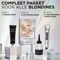 Hot Preference L'Oréal Paris Préférence Le Blonding Platinum Ice Acidic Toner