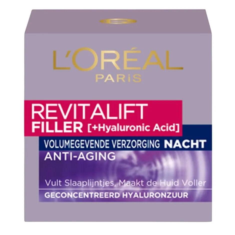 New L'Oreal Paris L’Oréal Paris Revitalift Filler Nachtcrème